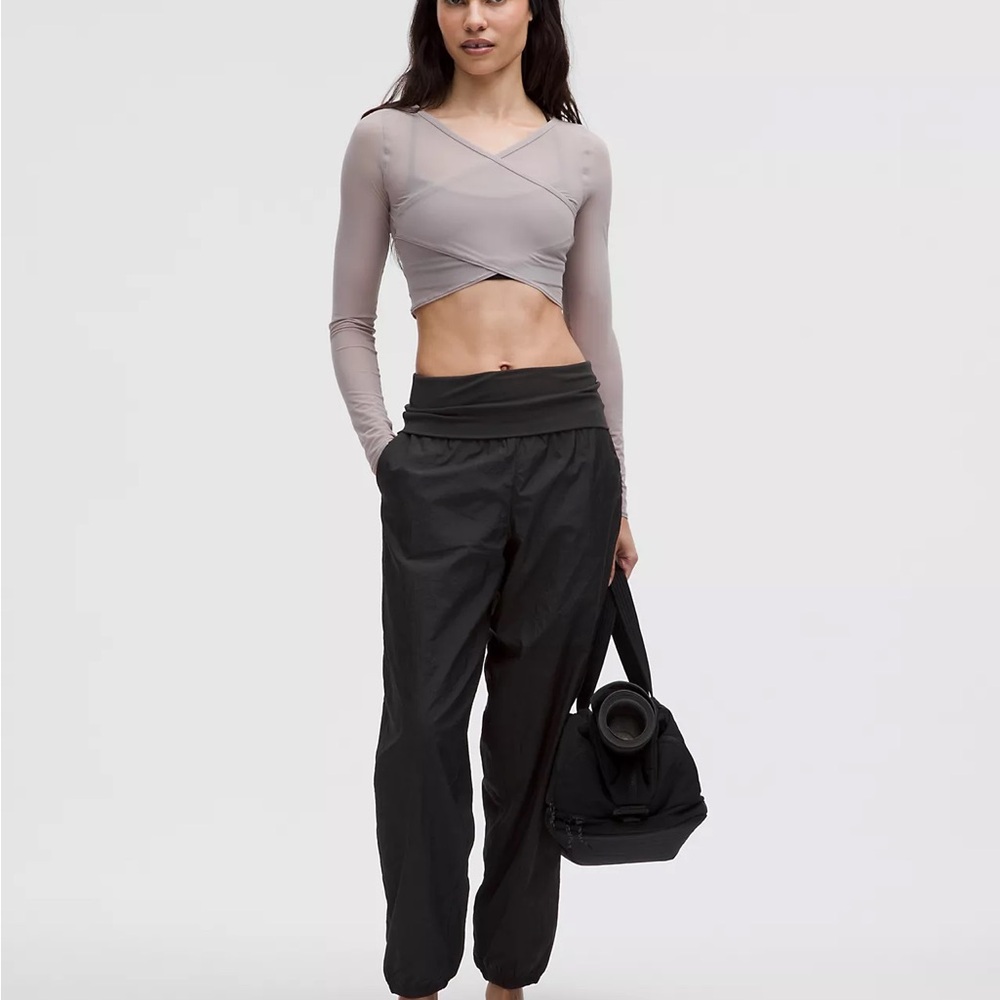 🖤NWOT Lululemon Foldover-Waist Joggers